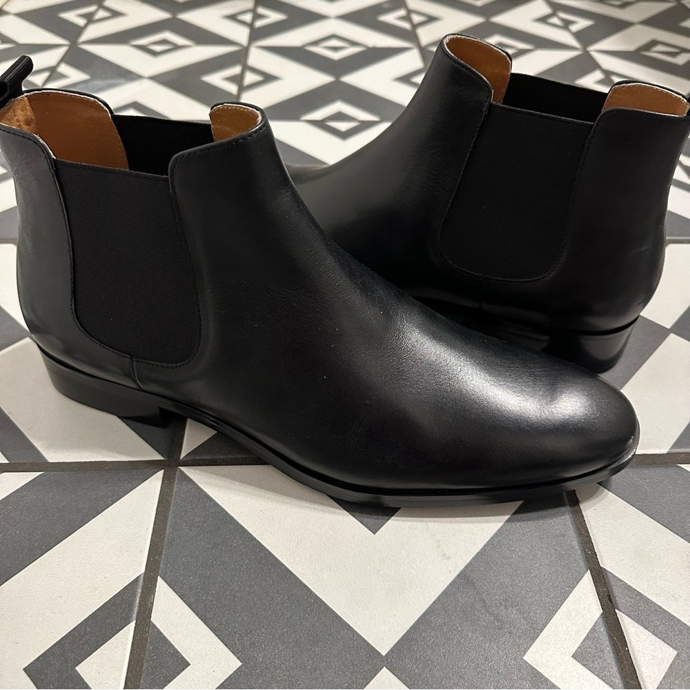 New Republic leather Chelsea boot